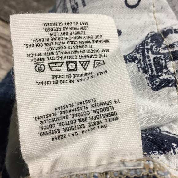 Pilcro Slim Boyfriend Patch Jeans Women 25 (Inseam 28) Light Wash Blue Embroider - Picture 11 of 13